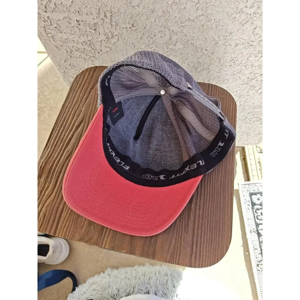 The‎ North Face Snapback Trucker Hat Men's Gray orange Breathable Mesh Back Cap